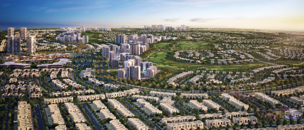 Urbana III in Dubai - Visualisierung vom Bezirk